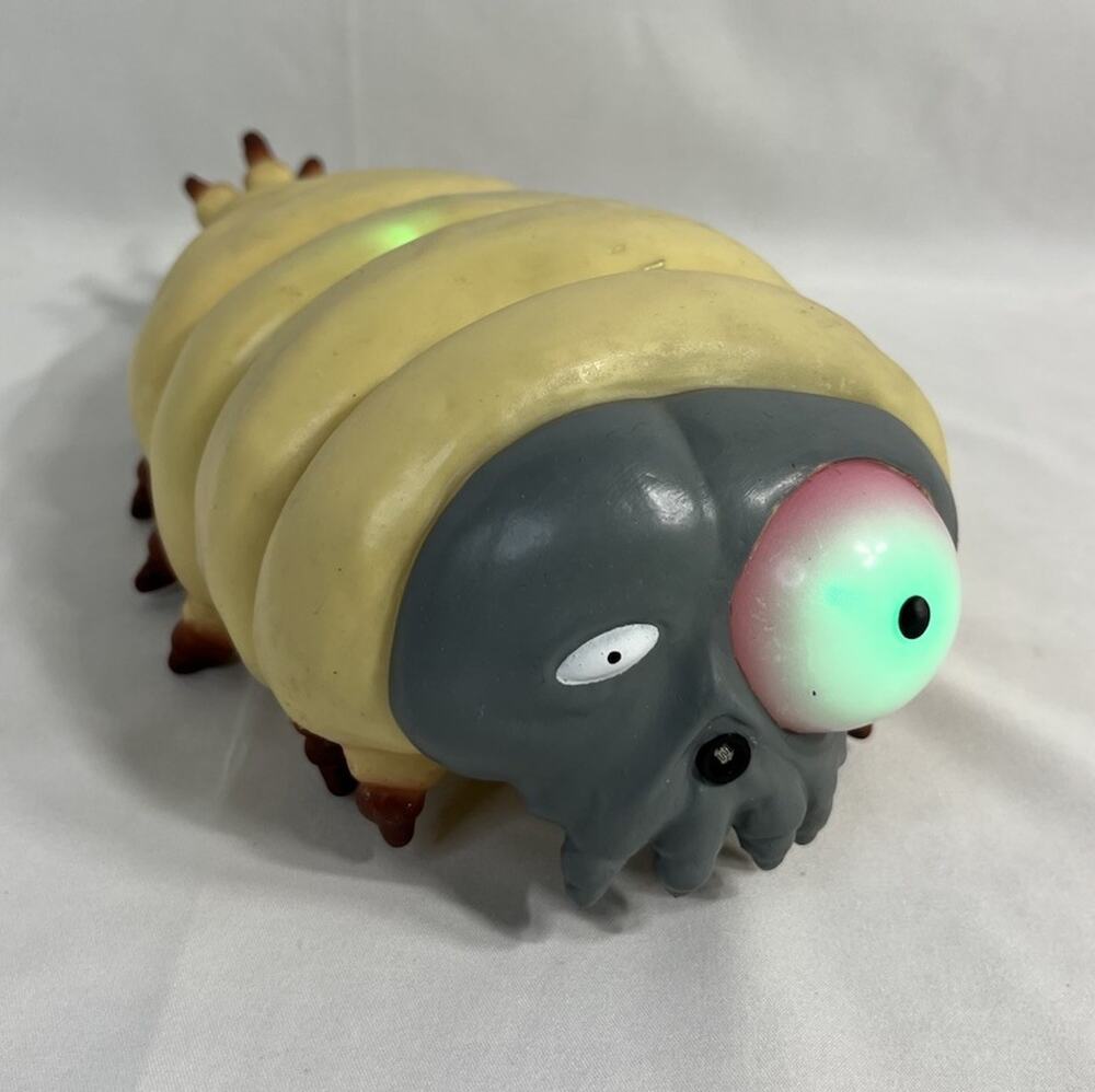 Gemmy "Magnificent Maggot" Grub Slug Insect Bug Halloween Prop Animatronic Works